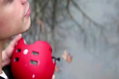 Jake Bass & Dean Monroe ass pounding outdoors