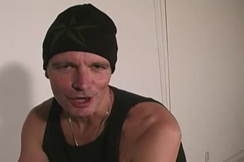 White Thug gets assfucked By darksome men