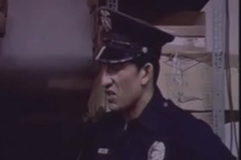 The Cop And Two teens.