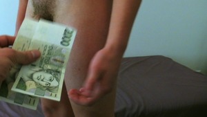 blonde gal getting plowed viciously in the wazoo in POV