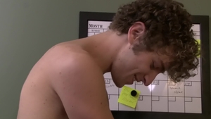 Icon Male - College guy Calvin Banks have huge cock