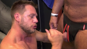 FrankfurtSexStories: Ralph next to Hans Berlin rough swallow