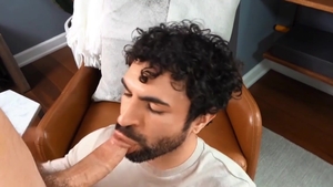 DrillMyHole: Blowjob cum indoors with muscle gay