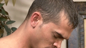 My Brother's Hot Friend - Dominic Pacifico touches uncut cock