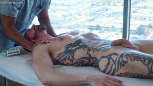 GayRoom - Bo Baxxter with Dillon Diaz tug job