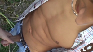 EastBoys.com: Gay Handjob gets hard pounding