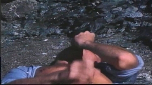 Falcon Studios: Stroking Solo on Sandy Shores