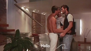 Falcon Studios: Gloryhole Fun with Tight Twink Asses