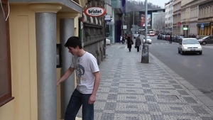Cuffed, Gagged, and Bummed on the Table