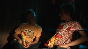 Two Czech Youths in Sticky Cinema Fun