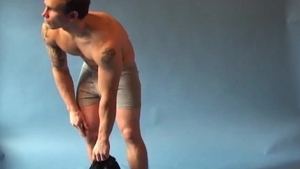 Next Door Male: Naked and Stroking with Clark