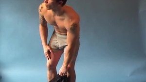 Next Door Male: Naked and Stroking with Clark