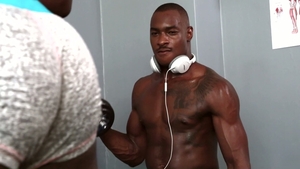 Next Door Studios: Gym Boys Give Each Other Workouts